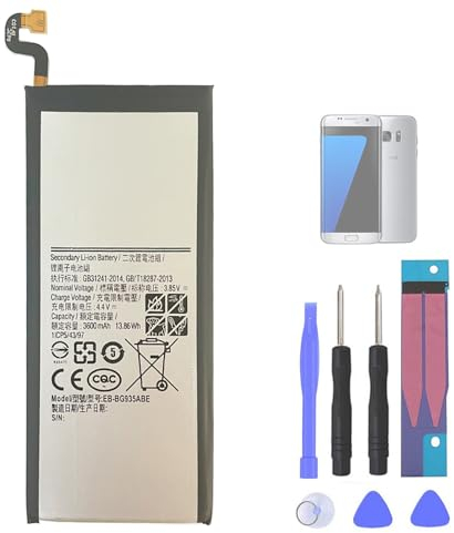 Aousavo EB-BG935ABE ersatz akku Kompatibel mit Galaxy S7 Edge SM-G935F
