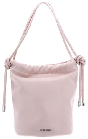 Calvin Klein Schultertasche Umhängetasche Roped Bucket Bag Spring Rose rosa