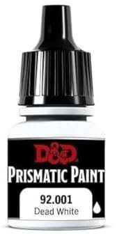 Wizkids Dungeons and Dragons Prismatic 92.001 Paint, Dead White