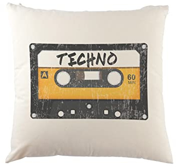Urban Backwoods Tape Techno Kissen Dekokissen