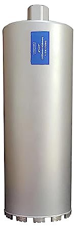 Wet Diamond Core Drill Bits, 6/152mm Diameter, 15-1/2/395mm Drilling Depth, 1-1/4-7 UNC Thread Arbor, Crown Shaped Segments,for Brick,Block,Masonry,Stone,Concrete. (6)