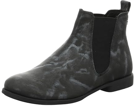 THINK! Damen Agrat Leder Gefütterter Nachhaltiger Chelsea Boots