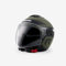 CASCO BLAUER DEMI JET-DJ01 VERDE GRIGIO OPACO ECE 22-06 TAGLIA M