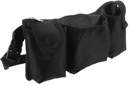 WRITWAA Cleaning Fanny Pack Tool Carrying Pouch for Waist Multiple Pockets for Garden and Household Cleaning Tasks Material Tool Organizer