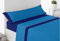 ENERGY COLORS TEXTIL-HOGAR Juego Sábanas Estampadas Verano, Juego 3 Piezas Microfibra. Sábanas Tacto Fino, Suave, Ajustable y Transpirable. (Bicolor) (Azul, Cama 150)