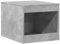 vidaXL Katzenklo Schrank, Katzenschrank Katzentoilette, Beistelltisch Katzenhaus, Katzenmöbel Verstecktes Design, Betongrau Holzwerkstoff