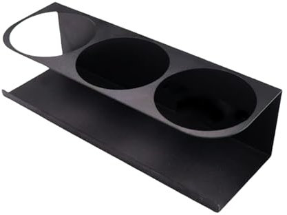 Magnetischer Becherhalter mit 3 Fächern für Kaffeemaschine, Küchenflaschen-Organizer, Getränkeaufbewahrung für den Kühlschrank, für den Arbeitsplatz, Zuhause und die Küche