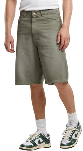 Urban Classics Herren Shorts 90`s Heavy Denim Shorts, Kurze Jeans für Herren, Weites Bein, 3/4 Länge, Größen 28-44