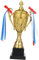 PartyKindom Di Metallo E Trofei Testo Coppa d'oro più Sport Vincitori Bronzo Trofei e Premi Coppa del di Golf Inciso Tazza Arredamento per Golden