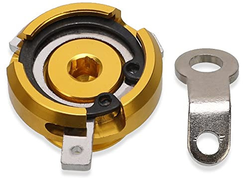 TRNMOP per Ducati Hypermotard 821 / HYPERSTRADA 821 2013-2015 2014 Filtro Dell'olio Cover Cover Moto in Alluminio Motore Filtro Olio Plug Cover(Q)