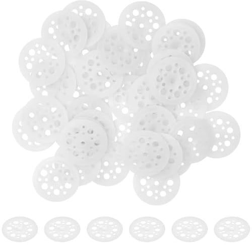 PIKABOOM 200 Insulating Discs 46 mm Plastic Thicknesses PP Plastic for Insulating Materials in Mineral Wool and Polystyrene – Insulating Properties