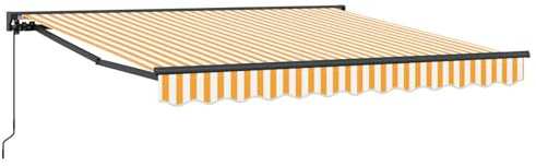 vidaXL Struttura della Tenda Poliestere con Rivestimento PU Tenda Retrattile