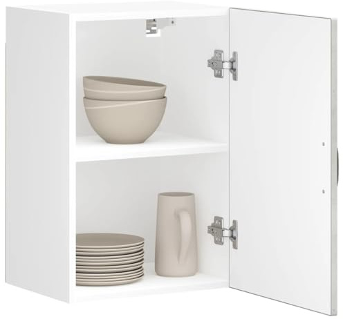 Refined Armario de Pared Cocina Lucca Madera contrachapada Gris Cemento 40x31x60cm