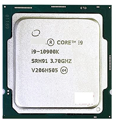 c I9-10900K NUOVO I9 10900K 3.7 GHz Processore CPU Ten-Core Twenty-Thread L3 = 20M 125W LGA 1200 Ma Senza Ventola