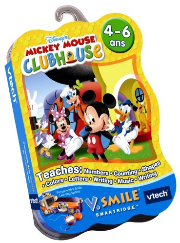 VTech - Cartouche de jeu V.Smile La Maison De Mickey - 92945