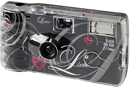 Single use camera Flash 400 27 Love Black