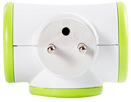 Watt&Co - Triplite 3x16A rotative vert, ROND