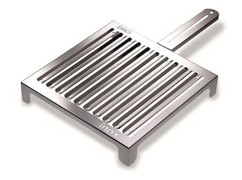 DON HIERRO - Parrilla Barbacoa en Acero Inoxidable, Especial Carne, ABRASAME-