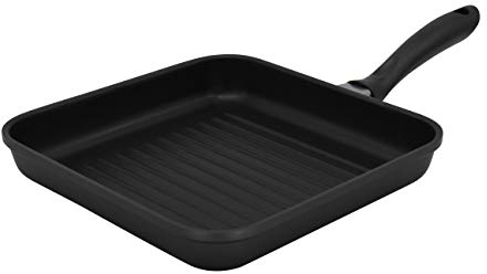 Karl Krüger Steakpfanne Leipzig, Aluminium, Schwarz, 28 cm