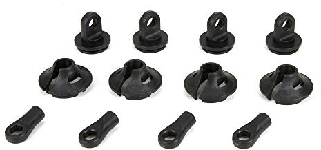 Team Losi Spring Cups/Clips/Shock Ends (2): 1:5 4wd DB XL