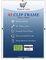 A5 Clip Frames - Strong Glass Clear Frameless Wall Hanging Picture Photo Frame - Lightweight, 148mm x 210mm