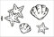 UMR-Design W-020 Beach Wand/Textilschablone Grösse A5