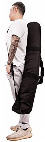 120Cm 47 Tripod Carry Bag Case, Pad Camera Video Photography Studio Equipment Bag, Large Sturdy Storage Travel Portable Black Bag for Light Stand Monopod Boom Arm