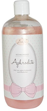 BadeFee Schaumbad Aphrodite 500 ml – luxuriöser Badeschaum, süßer Duft von Erdbeeren & Granatapfel, vegan, mikroplastikfrei