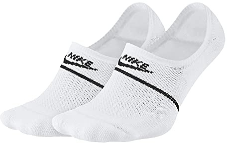 Nike Socken Essential Sneaker, White/Black, 41-43 EU, SX7168-100