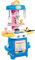Smoby – Peppa Wutz Cooky Küche – Große Kinderküche mit viel Geschirr und Zubehör, mit Herd, Ofen, Spülbecken, Kaffeemaschine, für Kinder ab 18 Monate, rosa