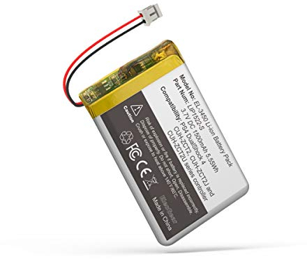 ElecGear 1 x Ersatzakku für Controller PS4 V4, wiederaufladbarer Li-Ion-Akku 1500 mAh für Playstation 4 DualShock Controller CUH-ZCT2 LIP1522 mit kleinem Stecker, Reparaturwerkzeug-Set
