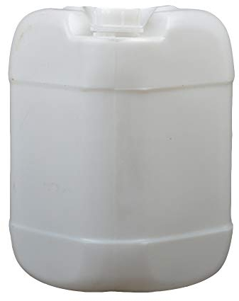 MNSSRN Lebensmittelqualität verdickter Kunststoff-Eimer, Stapelschaufel 25 l Korrosionsbeständiger verdickter Umweltschutzbehälter, Nahrungsmittel-Eimer mit Deckel,25L/White A