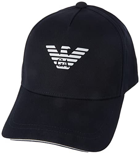Emporio Armani Men's Eagle Cap Blue
