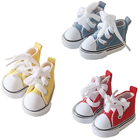 niannyyhouse Canvas-Schuhe, 20 cm, humanoide Puppe, Stofftiere, Kleidung, Zubehör (A-2)