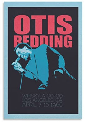 TSALF Bilder Wohnzimmer Modern Kein Rahmen Otis Redding Poster Raumdekoration ästhetisch für Schlafzimmer Wanddekoration Heimdekoration 60x90cm