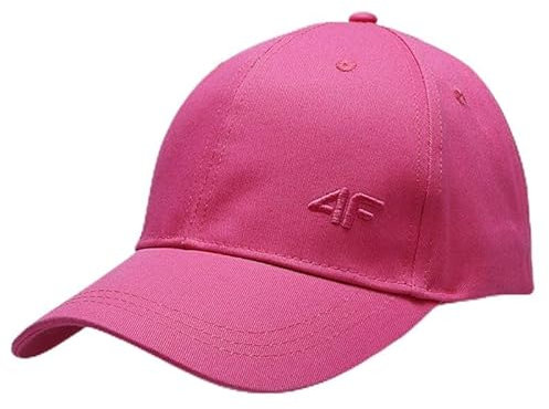 4F Casquette de Baseball F109 Cap, Rose Clair, Medium Femme