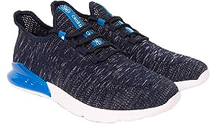 Crosshatch Men Trainers Lace up Sport Fitness Gym Lightweight UK Shoes Navy - SmitlayMVE 8