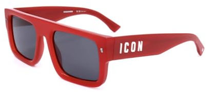 Dsquared Unisex Icon 0008/s Sunglasses, C9A/IR RED, 54