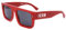 Dsquared Unisex Icon 0008/s Sunglasses, C9A/IR RED, 54