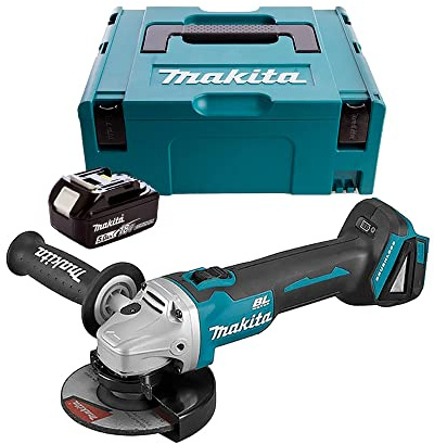 Makita DGA504Z Angle Grinder 125 mm LXT 18 V + 1 x BL1850B + MAKPAC