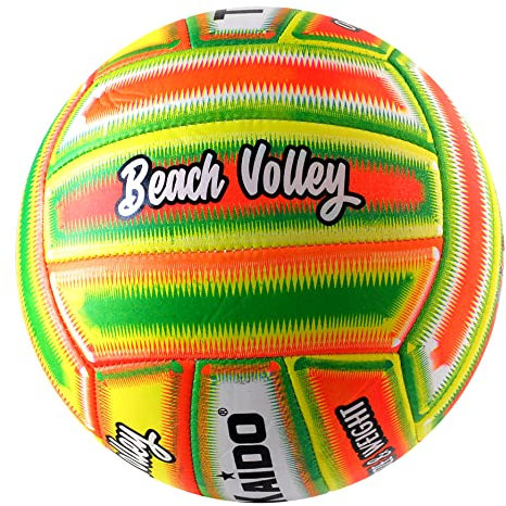CUCUBA Volleyball, Beach Volleyball, mehrfarbig, für Training oder Spiel, Größe 5