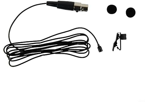 Omnidirektionales Ansteckmikrofon für Lavalier-Ansteckmikrofon, 3,5 mm, 3-polig, 4-polig, XLR für drahtlose Systeme für Telefon, Smartphones oder andere mobile Geräte