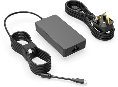 100W USB C Charger Fit for Dell-Precision 3490 3590 3591 5490 5690, Fit for XPS 9440, Inspiron 7640, Latitude 5350 5450 5550 7350 7450 7650 9450, Pro Rugged 13 14 RA13250 RB14250 Laptop Power Supply