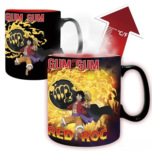 ABYSTYLE - ONE PIECE Mug thermo-réactif Luffy vs Kaido