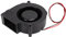 Asixxsix Cooling Blower Fan, DC12V 2.7A Blower Fan 4500RPM 37.39CFM Blower Brushless Cooling Fan Two Ball Bearing DC Centrifugal Fan Small Radiator for Factory, Data Center, Network Router