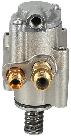 Hihaha N° 06E127025G Pompe À Carburant Haute Pression Pour Audi A4 3.2L V6 2005-2008 / Intérieur/Métal Durable / 1 Pièce Ton Argenté.