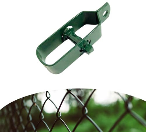 acquaverde Confezione Tendifilo Plastificato Verde per Recinzioni in Rete Metallica cod. 5840 (15, Rettangolare)