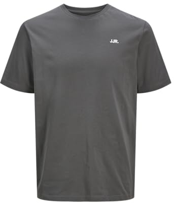 JJ REBEL Men's Jrebrebel Logo Tee SS Crew Neck Noos, Castlerock, S