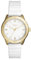 Fossil Orologio Analogico al Quarzo Donna con Cinturino in Silicone BQ3965
