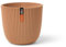 Capi Europe - Blumentopf Kugel Groove 'Made with' Peachy Fuzz - 17x15 - Blumentöpfe für drinnen und draußen - Hergestellt aus recycelten Materialien